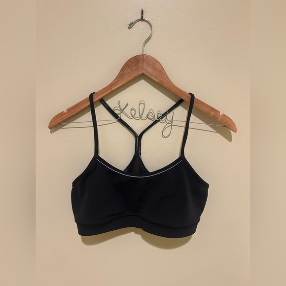 lululemon athletica Other - lululemon athletica Midnight Black Sports Bra Size 10